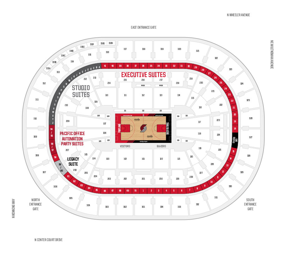 Moda Center Information Moda Center in Portland, Oregon solinc.jp